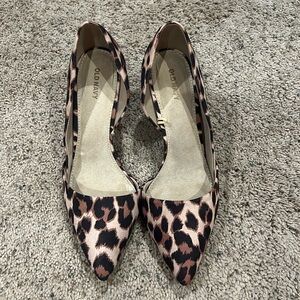 Leopard print heels